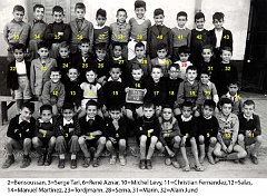 ECOLE MARCEAU GARCONS 1950 4 EME B